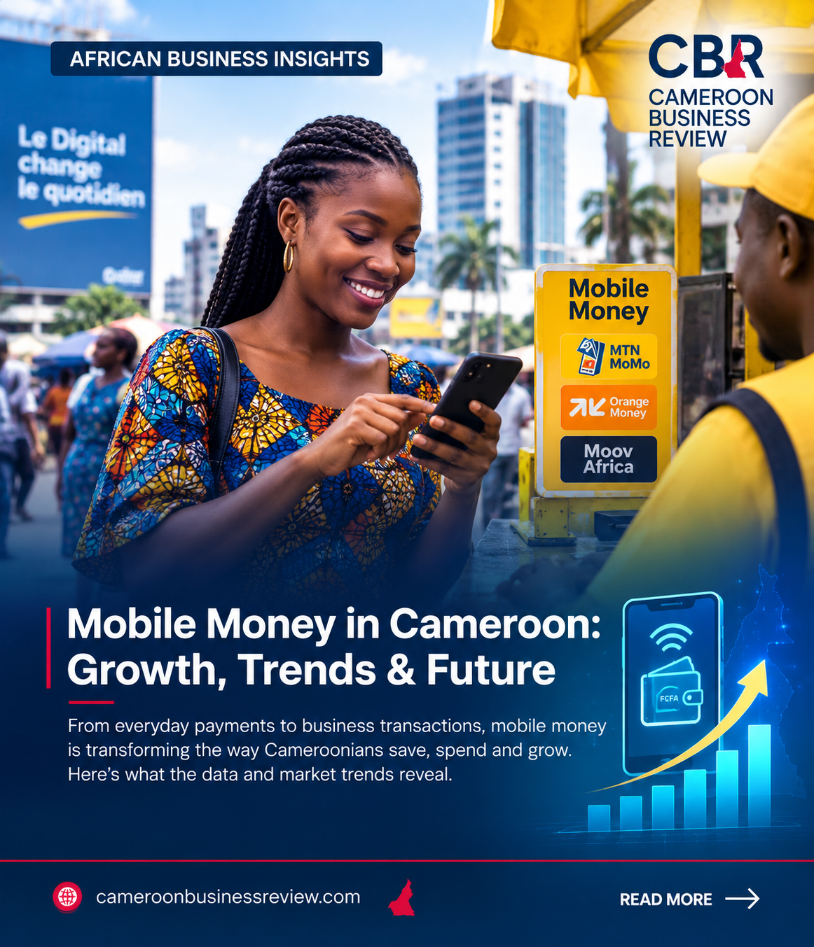 Explore how mobile money is transforming payments, financial inclusion, fintech, and business growth in Cameroon.