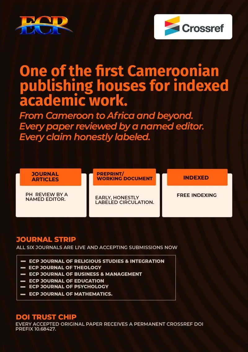Evans consulting publication launching flyer
